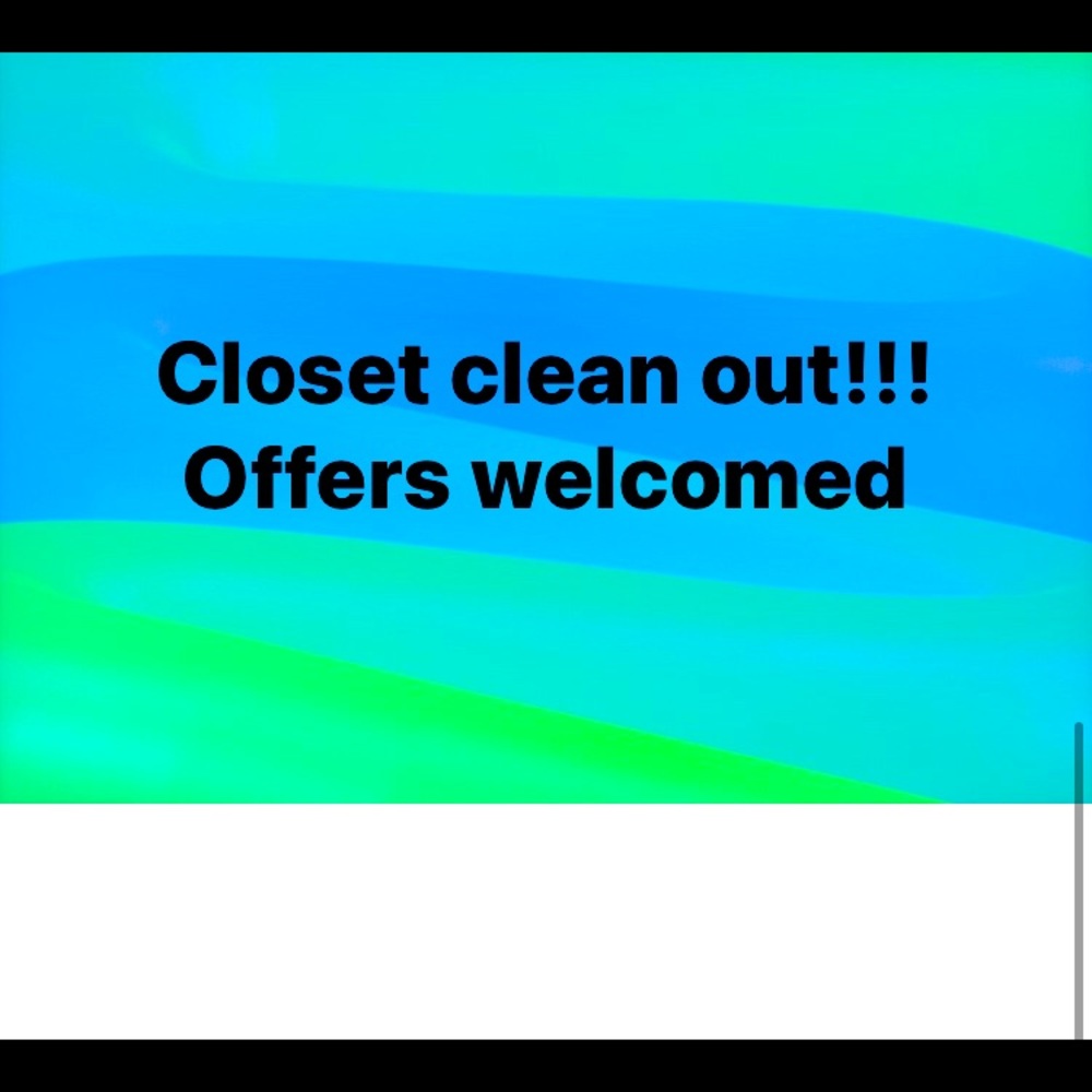 I’m clearing out my posh closet and donating everything after this month.